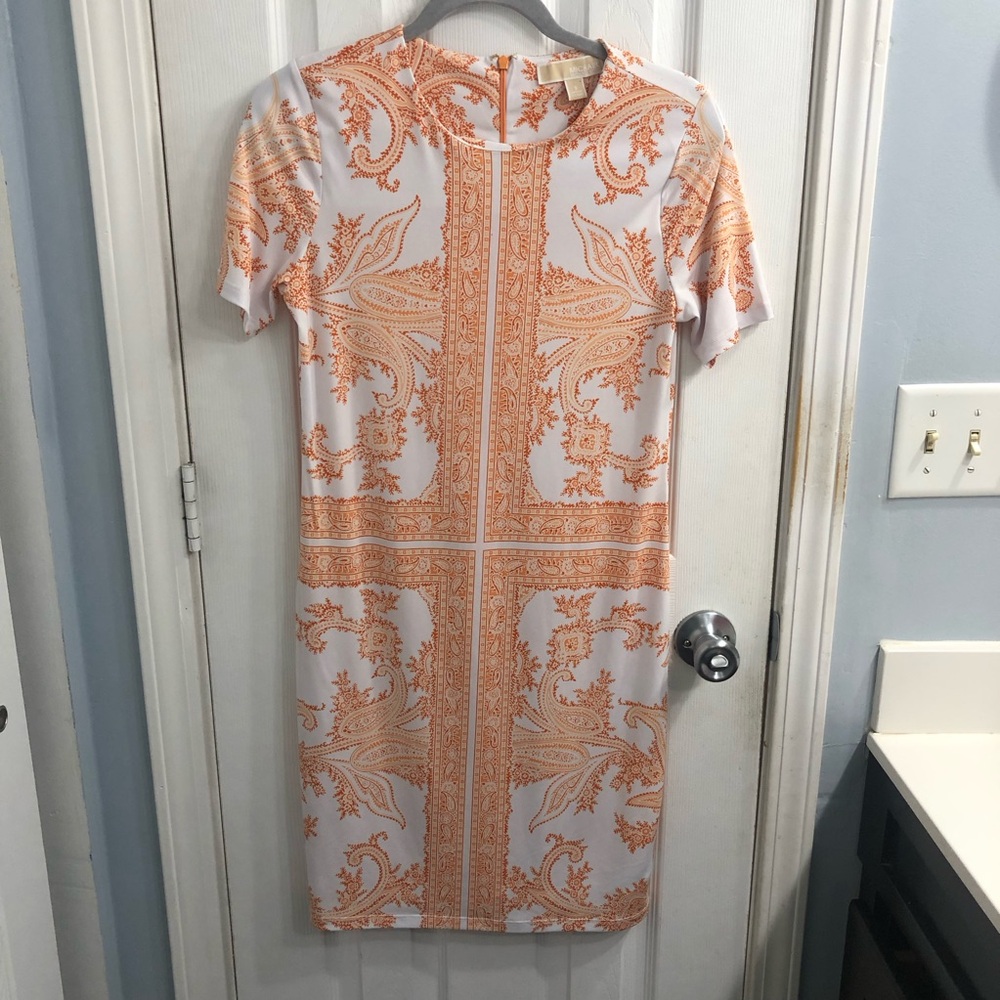 MICHAEL Michael Kors Scarf Print Dress